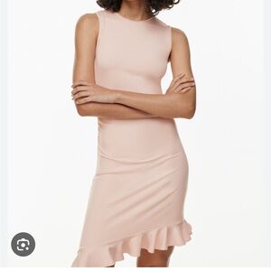 Aritzia Wilfred Franco Sleeveless Pink Dress